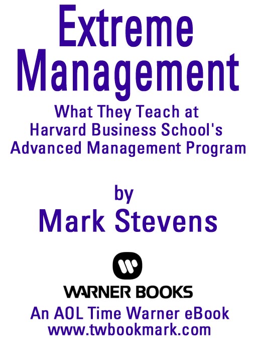 Cover image for Extreme Management